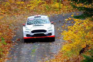 Tom Williams / Ross Whittock Ford Fiesta Rally2 on SS12, Trouble I.