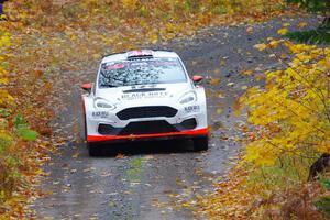 Tom Williams / Ross Whittock Ford Fiesta Rally2 on SS12, Trouble I.