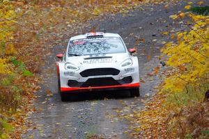 Tom Williams / Ross Whittock Ford Fiesta Rally2 on SS12, Trouble I.