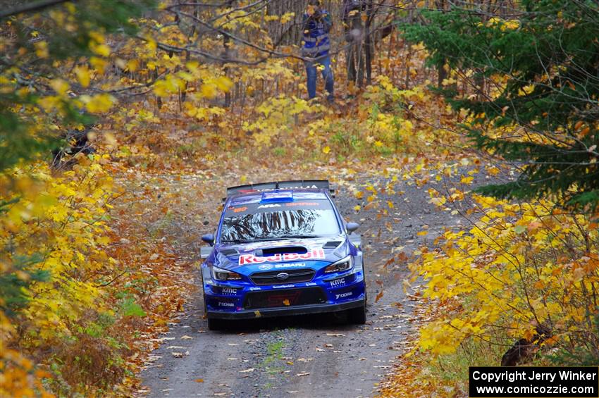 Brandon Semenuk / Keaton Williams Subaru WRX STi on SS12, Trouble I.