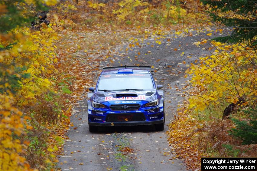 Brandon Semenuk / Keaton Williams Subaru WRX STi on SS12, Trouble I.