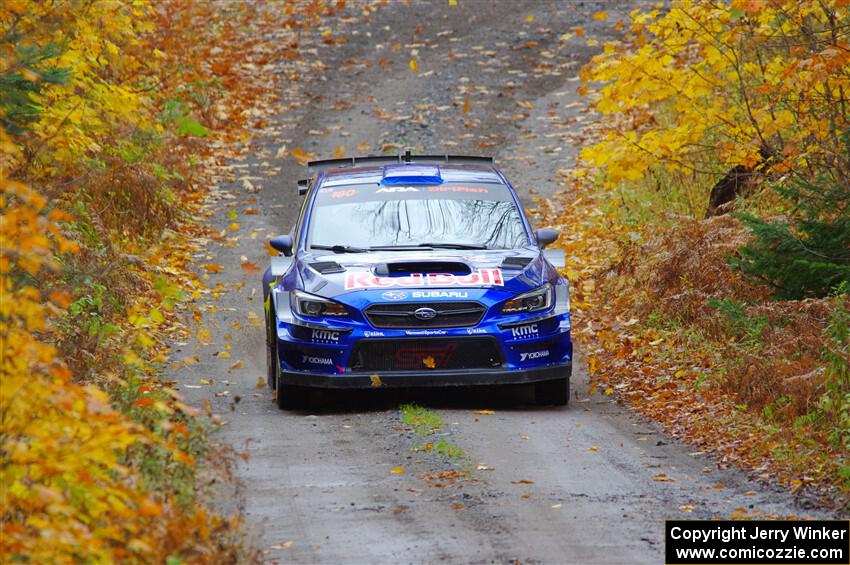 Brandon Semenuk / Keaton Williams Subaru WRX STi on SS12, Trouble I.