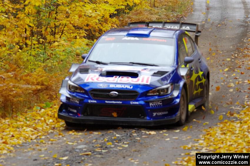 Brandon Semenuk / Keaton Williams Subaru WRX STi on SS12, Trouble I.