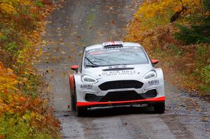 Tom Williams / Ross Whittock Ford Fiesta Rally2 on SS12, Trouble I.