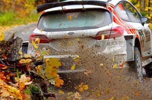 Tom Williams / Ross Whittock Ford Fiesta Rally2 on SS12, Trouble I.