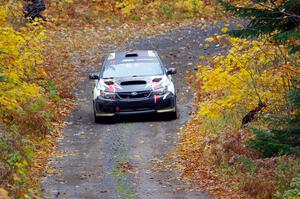 Grzegorz Bugaj / Ela Dziubanski Subaru WRX STi on SS12, Trouble I.