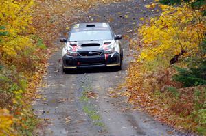 Grzegorz Bugaj / Ela Dziubanski Subaru WRX STi on SS12, Trouble I.