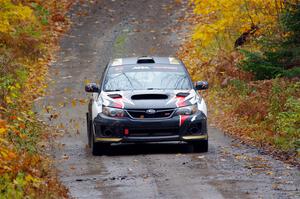 Grzegorz Bugaj / Ela Dziubanski Subaru WRX STi on SS12, Trouble I.