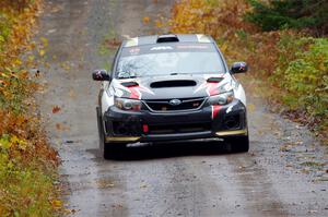 Grzegorz Bugaj / Ela Dziubanski Subaru WRX STi on SS12, Trouble I.