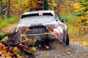 Grzegorz Bugaj / Ela Dziubanski Subaru WRX STi on SS12, Trouble I.