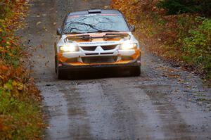 Tim Whitteridge / Ryan Dunham Mitsubishi Lancer Evo VIII on SS12, Trouble I.