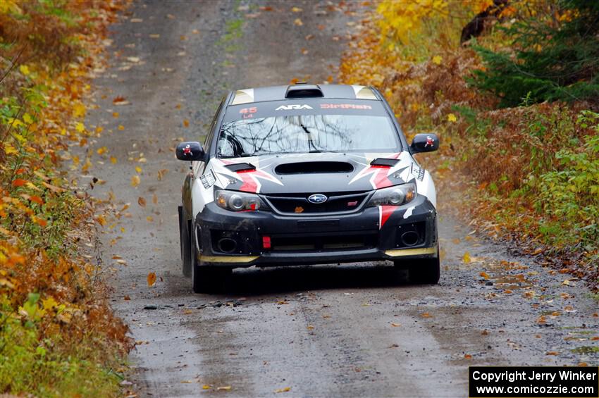 Grzegorz Bugaj / Ela Dziubanski Subaru WRX STi on SS12, Trouble I.