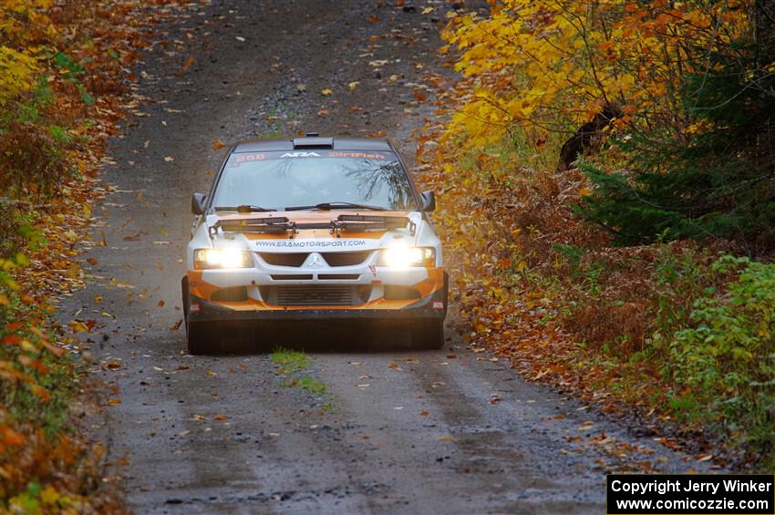 Tim Whitteridge / Ryan Dunham Mitsubishi Lancer Evo VIII on SS12, Trouble I.