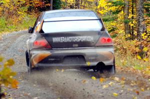 Tim Whitteridge / Ryan Dunham Mitsubishi Lancer Evo VIII on SS12, Trouble I.