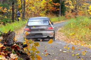 Tim Whitteridge / Ryan Dunham Mitsubishi Lancer Evo VIII on SS12, Trouble I.