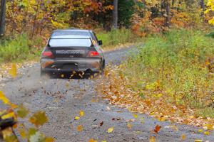 Tim Whitteridge / Ryan Dunham Mitsubishi Lancer Evo VIII on SS12, Trouble I.