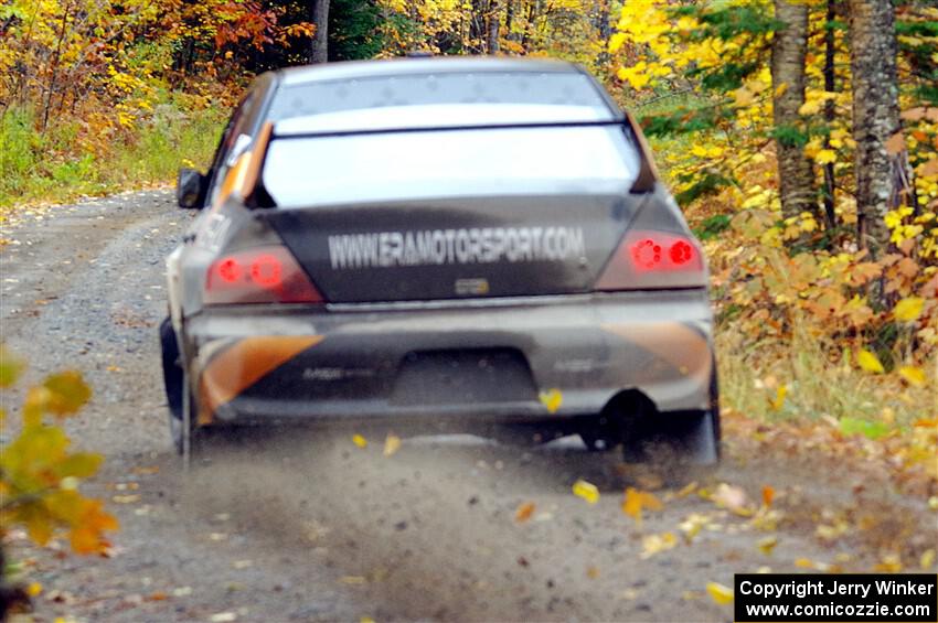 Tim Whitteridge / Ryan Dunham Mitsubishi Lancer Evo VIII on SS12, Trouble I.