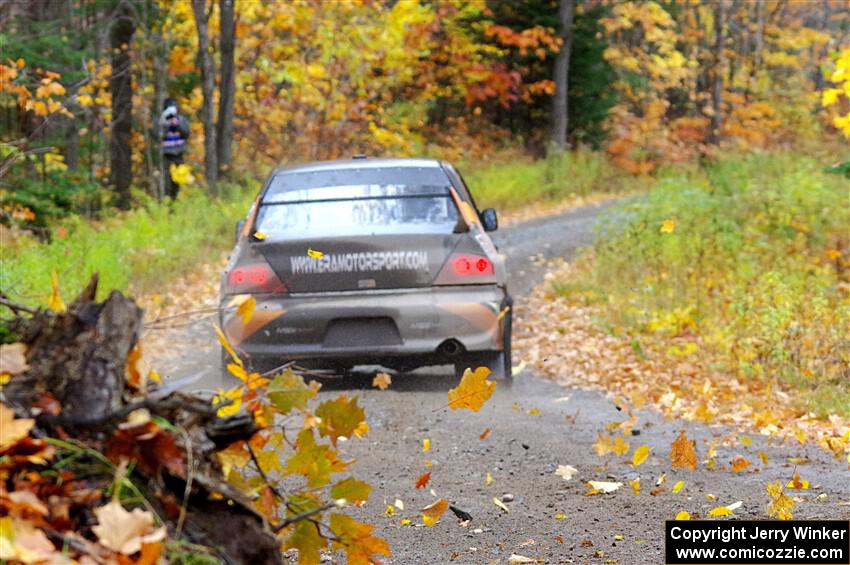 Tim Whitteridge / Ryan Dunham Mitsubishi Lancer Evo VIII on SS12, Trouble I.