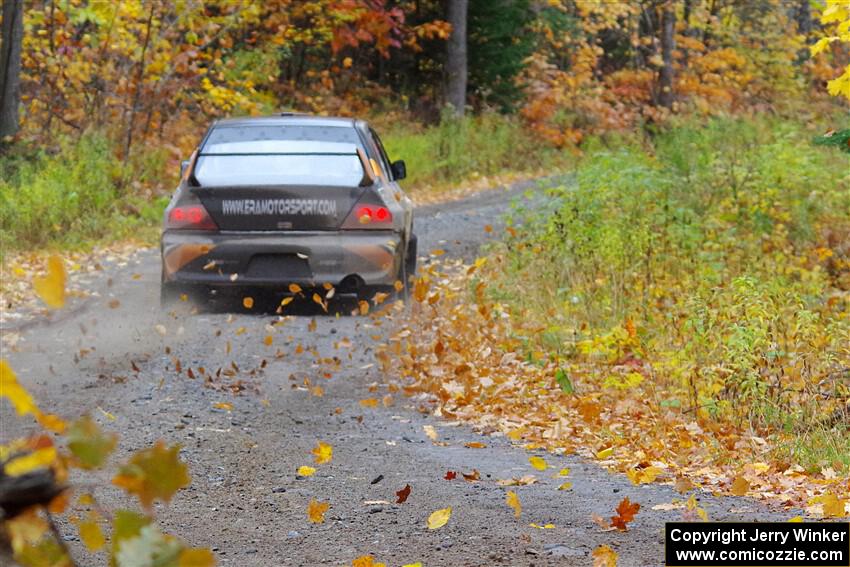 Tim Whitteridge / Ryan Dunham Mitsubishi Lancer Evo VIII on SS12, Trouble I.