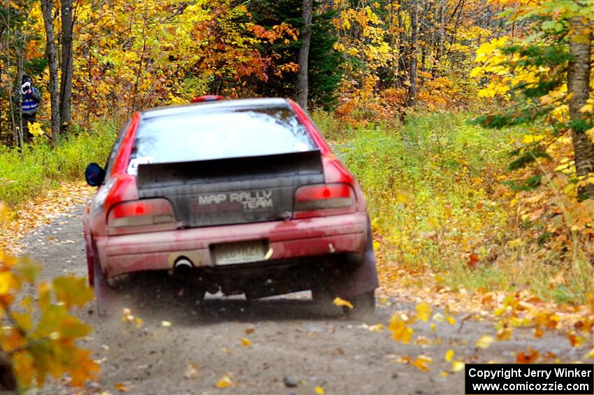 Mark Piatkowski / Aaron Crescenti Subaru Impreza 2.5RS on SS12, Trouble I.