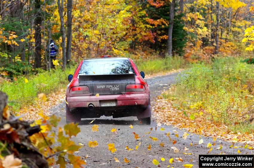 Mark Piatkowski / Aaron Crescenti Subaru Impreza 2.5RS on SS12, Trouble I.