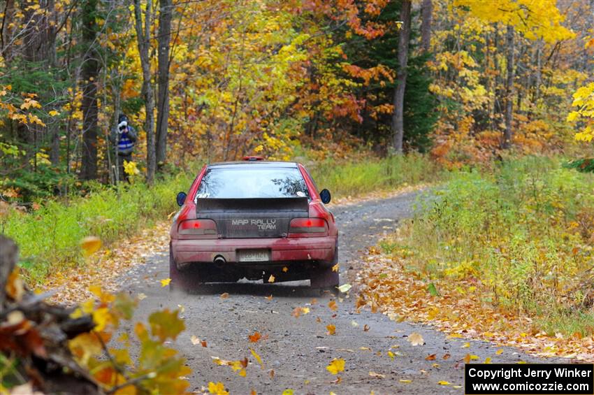 Mark Piatkowski / Aaron Crescenti Subaru Impreza 2.5RS on SS12, Trouble I.