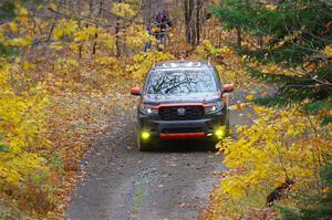 Chris Sladek / John Sharps Honda Passport on SS12, Trouble I.