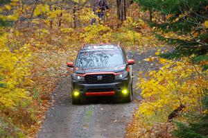 Chris Sladek / John Sharps Honda Passport on SS12, Trouble I.