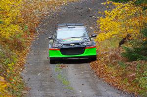 Pat Moro / Ole Holter Chevy Sonic LS on SS12, Trouble I.