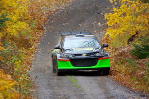 Pat Moro / Ole Holter Chevy Sonic LS on SS12, Trouble I.