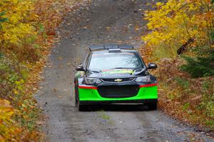 Pat Moro / Ole Holter Chevy Sonic LS on SS12, Trouble I.