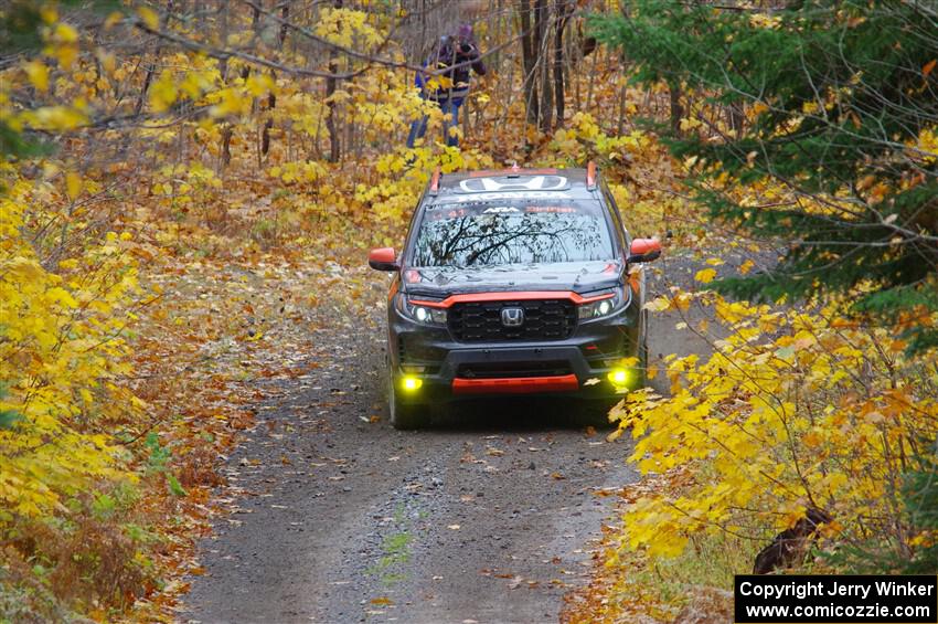 Chris Sladek / John Sharps Honda Passport on SS12, Trouble I.