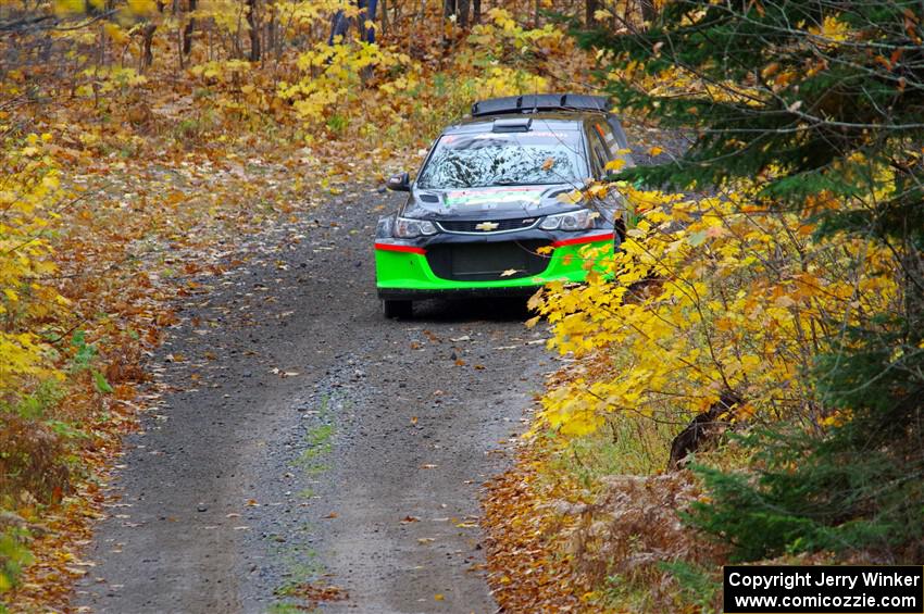 Pat Moro / Ole Holter Chevy Sonic LS on SS12, Trouble I.