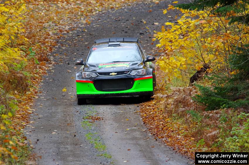 Pat Moro / Ole Holter Chevy Sonic LS on SS12, Trouble I.