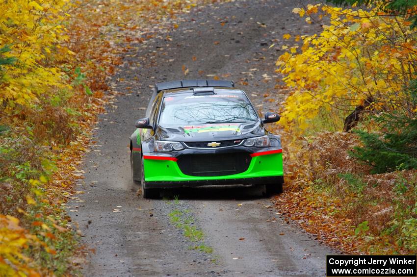 Pat Moro / Ole Holter Chevy Sonic LS on SS12, Trouble I.