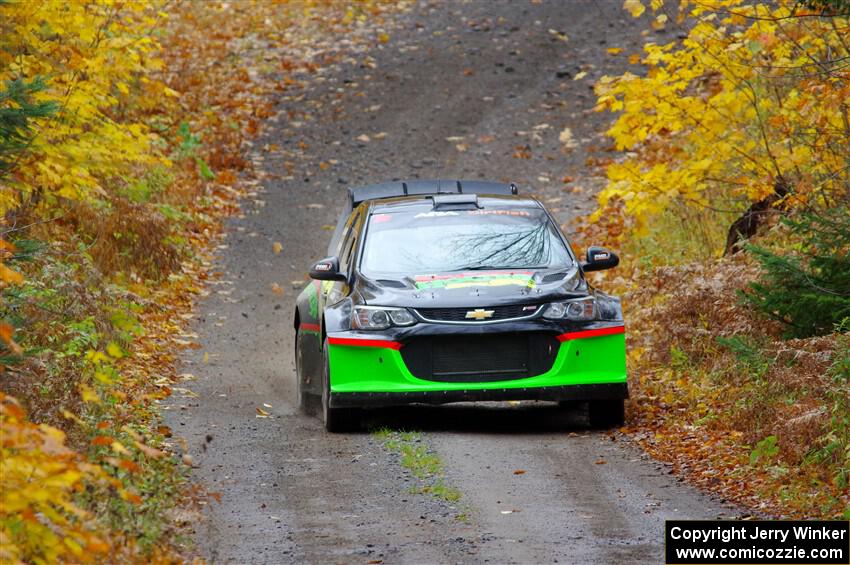 Pat Moro / Ole Holter Chevy Sonic LS on SS12, Trouble I.