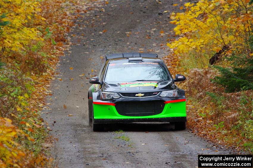 Pat Moro / Ole Holter Chevy Sonic LS on SS12, Trouble I.