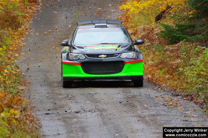 Pat Moro / Ole Holter Chevy Sonic LS on SS12, Trouble I.