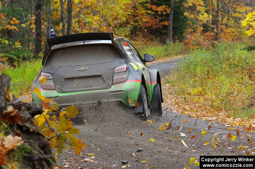 Pat Moro / Ole Holter Chevy Sonic LS on SS12, Trouble I.