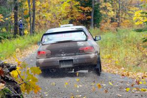 Dylan Gondyke / Sara Nonack Subaru Impreza on SS12, Trouble I.