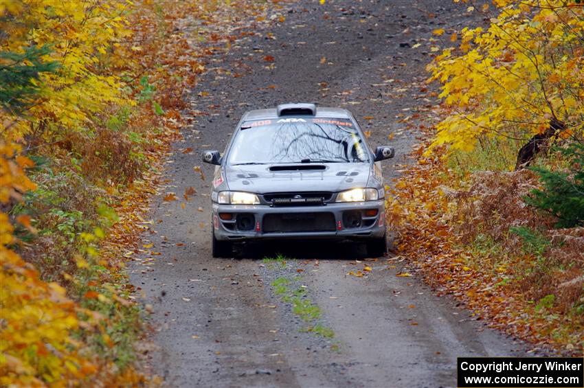 Dylan Gondyke / Sara Nonack Subaru Impreza on SS12, Trouble I.