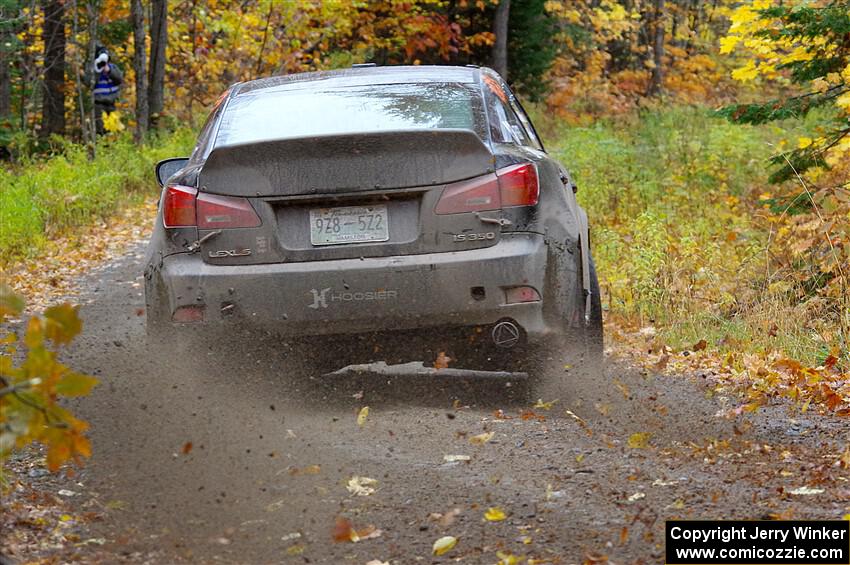 Michael Hooper / Claudia Barbera-Pullen Lexus IS350 on SS12, Trouble I.