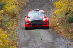 Dave Wallingford / Leanne Junnila Ford Fiesta R5 on SS12, Trouble I.