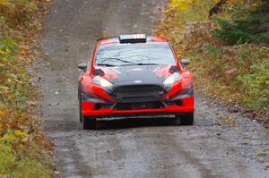 Dave Wallingford / Leanne Junnila Ford Fiesta R5 on SS12, Trouble I.