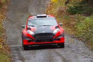 Dave Wallingford / Leanne Junnila Ford Fiesta R5 on SS12, Trouble I.