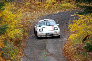 Kevin Schmidt / Kyle Roberts Mazda RX-7 on SS12, Trouble I.