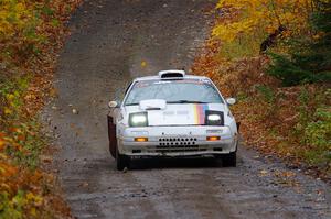 Kevin Schmidt / Kyle Roberts Mazda RX-7 on SS12, Trouble I.