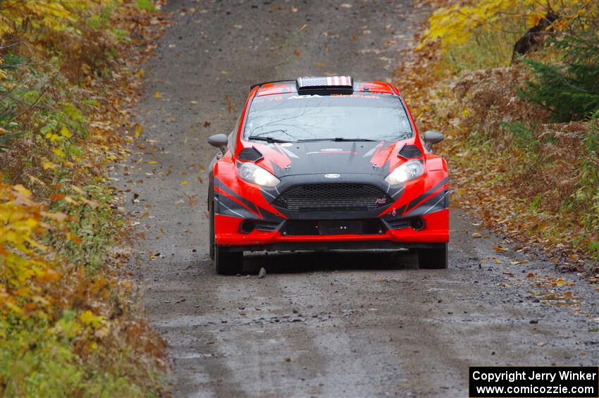 Dave Wallingford / Leanne Junnila Ford Fiesta R5 on SS12, Trouble I.