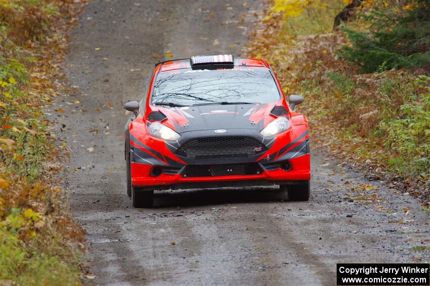 Dave Wallingford / Leanne Junnila Ford Fiesta R5 on SS12, Trouble I.