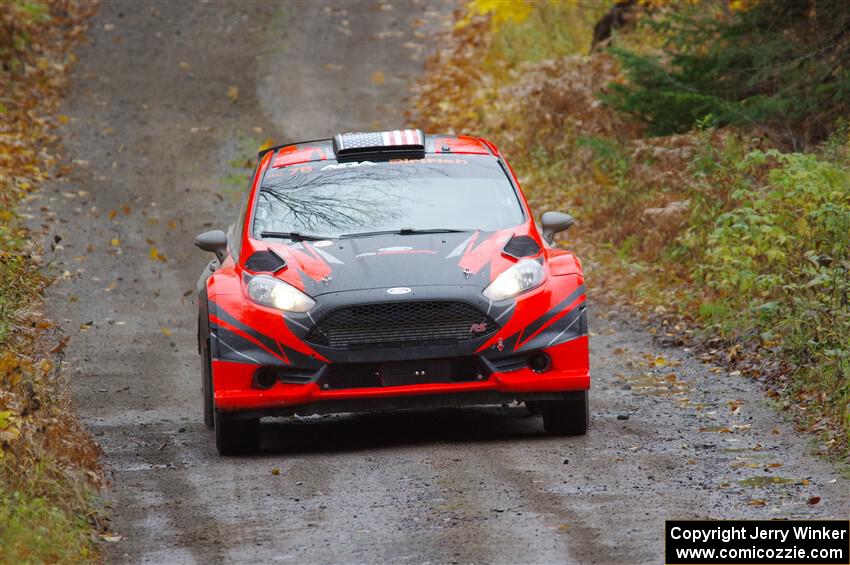 Dave Wallingford / Leanne Junnila Ford Fiesta R5 on SS12, Trouble I.